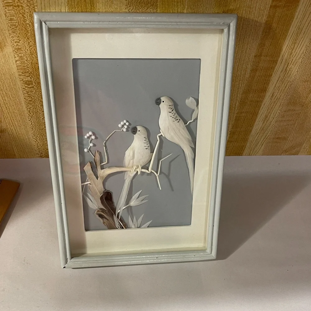 Vintage birds 3D